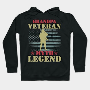 Grandpa Veteran T-shirt Hoodie